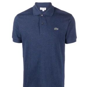 Lacoste Men's Steel Blue Polo Shirt